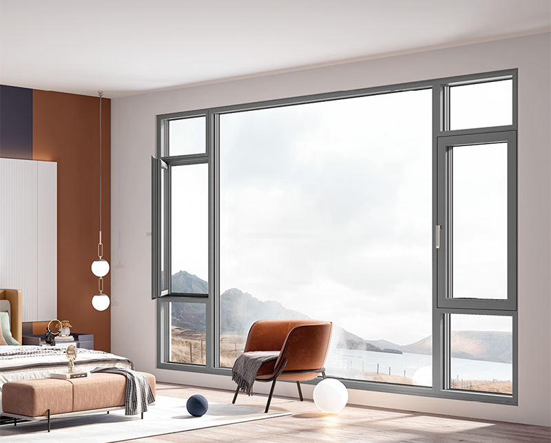  XINLING-80齐平极窄经典系统窗系列(1.4mm)